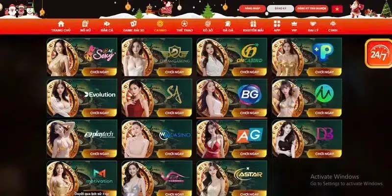 Casino Win55 có nhiều lựa chọn